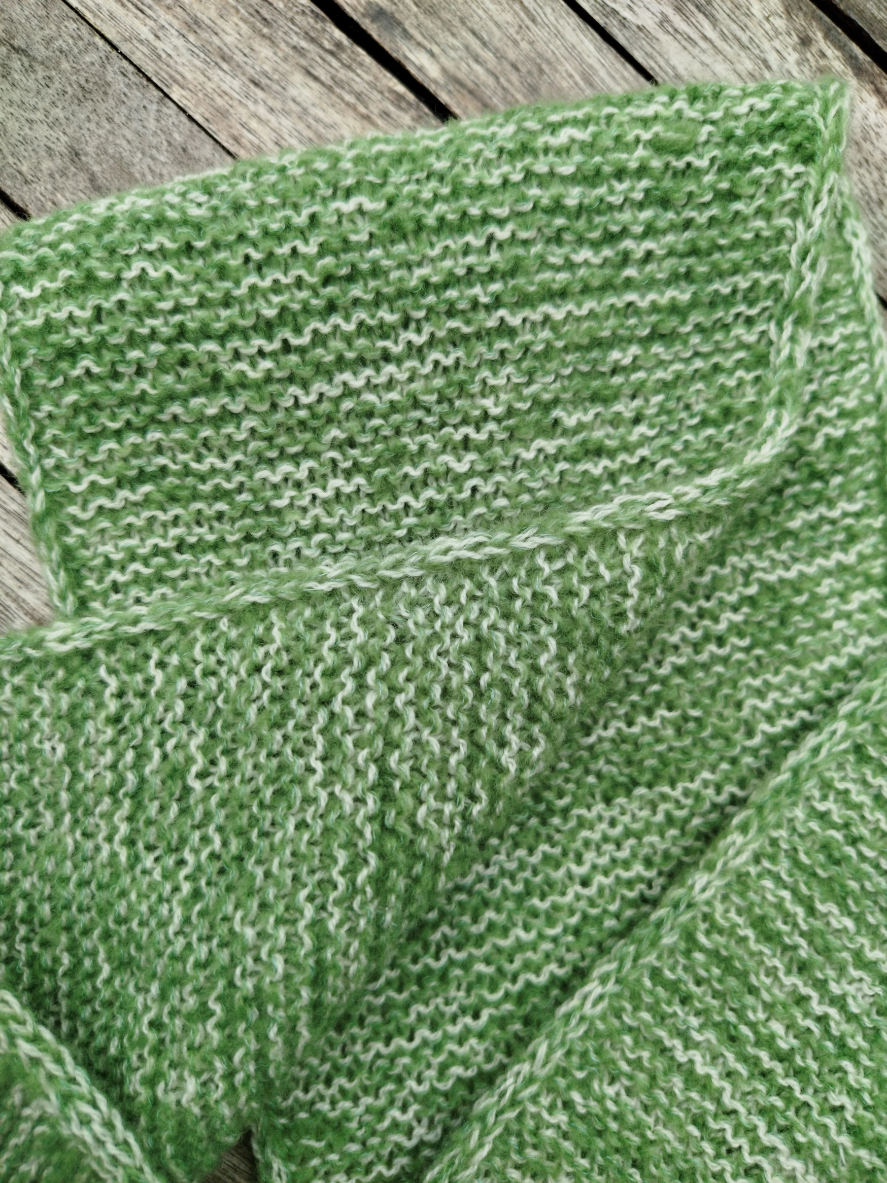 Lenço Sophie creme/verde – photo 4